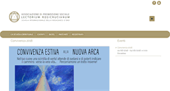 Desktop Screenshot of lectoriumrosicrucianum.it